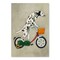 Dalmatian Cycling by Coco De Paris  Poster Art Print - Americanflat